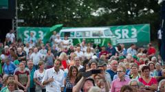 Der Sonntagabend auf der SommerAlm 2018 mit Pe Werner und der Big Band der Bundeswehr (Foto: Pasquale D'Angiolillo)