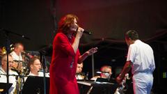 Der Sonntagabend auf der SommerAlm 2018 mit Pe Werner und der Big Band der Bundeswehr (Foto: Pasquale D'Angiolillo)