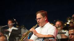 Der Sonntagabend auf der SommerAlm 2018 mit Pe Werner und der Big Band der Bundeswehr (Foto: Pasquale D'Angiolillo)