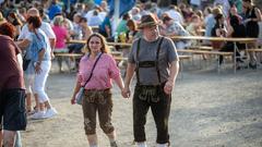 Am frühen Samstagabend auf der Alm (Foto: SR/Pasquale D'Angiolillo)
