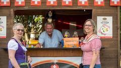 Am frühen Samstagabend auf der Alm (Foto: SR/Pasquale D'Angiolillo)