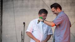 SommerAlm 2023: Der Samstagabend mit Krachleder (Foto: SR/Pasquale D'Angiolillo)