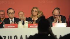 Heiko Maas, Anke Rehlinger und Martin Schulz (Foto: Pasquale D'Angiolillo)