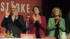 Martin Schulz, Malu Dreyer und Charlotte Britz (Foto: Pasquale D'Angiolillo)