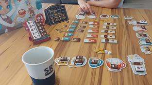 Das Spiel 'Café Del Gatto' (Foto: SR 1 / Nina Heck)