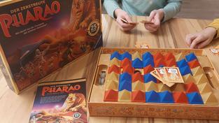 Das Spiel 'Der zerstreute Pharao' (Foto: SR 1 / Nina Heck)