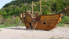 Schiff ahoi auf dem Spielplatz im Saargarten, Beckingen (Foto: Gemeinde Beckingen)