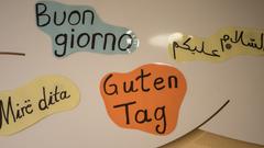 Die Kinder in der Kita kunterbunt sprechen viele verschiedene Sprachen. (Foto: Leonie Rottmann / SR)