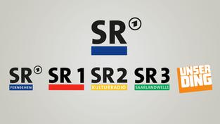 Die Logos aller Angebote des Saarländischen Rundfunks (Foto: SR/Sebastian Knöbber)