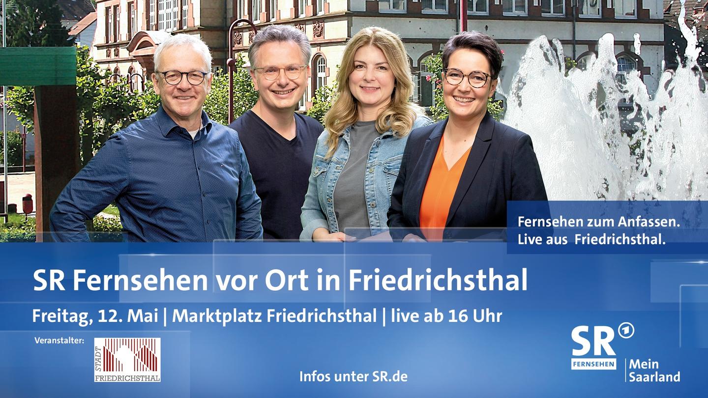 SR.de: SR Fernsehen vor Ort in Friedrichsthal