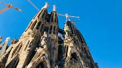 An der Basilika Sagrada Familía wird immer noch gebaut (Foto: SR 1)