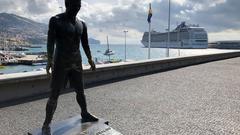 Madeira - Statue von Cristiano Ronaldo CR7 (Foto: SR 1)