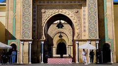 Eingang zum Königspalast in Rabat  (Foto: SR 1)
