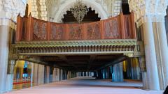 Frauenbalkon in der Hassan II. Moschee in Casablanca  (Foto: SR 1)