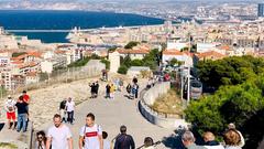 Aufstieg zu Notre-Dame de la Garde (Foto: SR1/Christoph Stein)