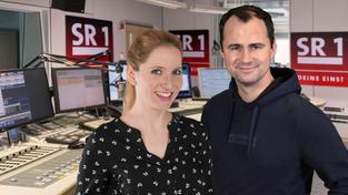 Kerstin Mark und Frank Falkenauer  (Foto: SR 1 / Elena Oberhauser)