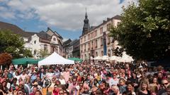 Die SR 3-Bühne auf dem Chorfestival 