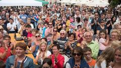 Die SR 3-Bühne auf dem Chorfestival 