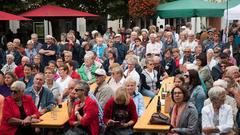 Die SR 3-Bühne auf dem Chorfestival 