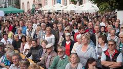 Die SR 3-Bühne auf dem Chorfestival 