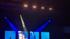 Heinz Rudolf Kunze und Verstärkung in der Congresshalle Saarbrücken (Foto: Christoph Borgans/ SR)