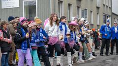 Der SR 3-Prunkwagen bei der närrischen Parade in Lebach (Foto: SR/Pasquale D'Angiolillo)