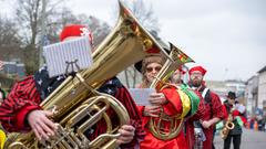 Der SR 3-Prunkwagen bei der närrischen Parade in Lebach (Foto: SR/Pasquale D'Angiolillo)