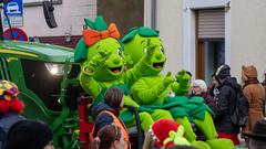 Der SR 3-Prunkwagen bei der närrischen Parade in Lebach (Foto: SR/Pasquale D'Angiolillo)