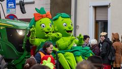 Der SR 3-Prunkwagen bei der närrischen Parade in Lebach (Foto: SR/Pasquale D'Angiolillo)