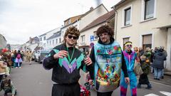 Der SR 3-Prunkwagen bei der närrischen Parade in Lebach (Foto: SR/Pasquale D'Angiolillo)