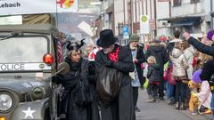 Der SR 3-Prunkwagen bei der närrischen Parade in Lebach (Foto: SR/Pasquale D'Angiolillo)