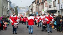 Der SR 3-Prunkwagen bei der närrischen Parade in Lebach (Foto: SR/Pasquale D'Angiolillo)