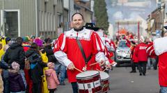 Der SR 3-Prunkwagen bei der närrischen Parade in Lebach (Foto: SR/Pasquale D'Angiolillo)