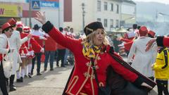 Der SR 3-Prunkwagen bei der närrischen Parade in Lebach (Foto: SR/Pasquale D'Angiolillo)