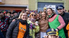 Der SR 3-Prunkwagen bei der närrischen Parade in Lebach (Foto: SR/Pasquale D'Angiolillo)