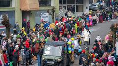 Der SR 3-Prunkwagen bei der närrischen Parade in Lebach (Foto: SR/Pasquale D'Angiolillo)