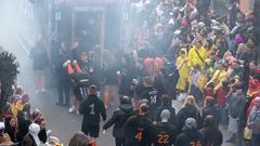 Der SR 3-Prunkwagen bei der närrischen Parade in Lebach (Foto: SR/Pasquale D'Angiolillo)