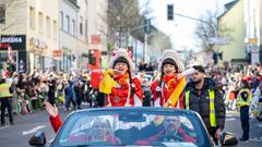 Der Rosenmontagsumzug 2023 in Burbach  (Foto: SR/Pasquale D'Angiolillo)