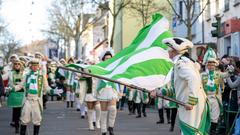 Der Rosenmontagsumzug 2023 in Burbach  (Foto: SR/Pasquale D'Angiolillo)