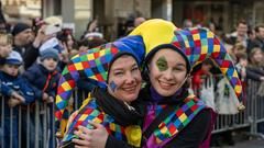 Der Rosenmontagsumzug 2023 in Burbach  (Foto: SR/Pasquale D'Angiolillo)