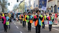 Der Rosenmontagsumzug 2023 in Burbach  (Foto: SR/Pasquale D'Angiolillo)