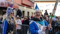 Der Rosenmontagsumzug 2023 in Burbach  (Foto: SR/Pasquale D'Angiolillo)