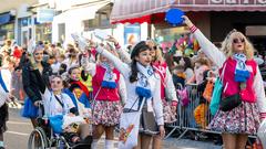 Der Rosenmontagsumzug 2023 in Burbach  (Foto: SR/Pasquale D'Angiolillo)