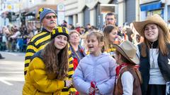 Der Rosenmontagsumzug 2023 in Burbach  (Foto: SR/Pasquale D'Angiolillo)