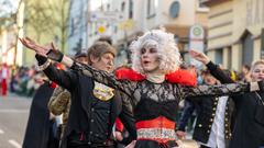 Der Rosenmontagsumzug 2023 in Burbach  (Foto: SR/Pasquale D'Angiolillo)