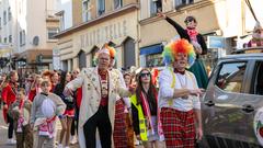 Der Rosenmontagsumzug 2023 in Burbach  (Foto: SR/Pasquale D'Angiolillo)