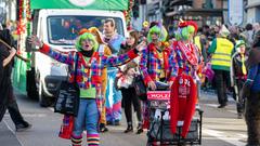 Der Rosenmontagsumzug 2023 in Burbach  (Foto: SR/Pasquale D'Angiolillo)