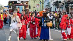 Der Rosenmontagsumzug 2023 in Burbach  (Foto: SR/Pasquale D'Angiolillo)