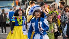 Der Rosenmontagsumzug 2023 in Burbach  (Foto: SR/Pasquale D'Angiolillo)