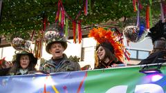 Der Rosenmontagsumzug 2023 in Burbach  (Foto: SR/Pasquale D'Angiolillo)